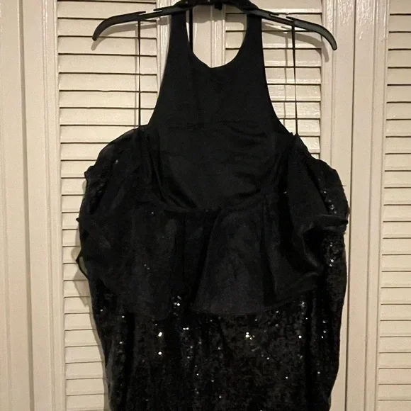 Asos luxe organza halter mini dress, off shoulder 😍 - Picture 6 of 15